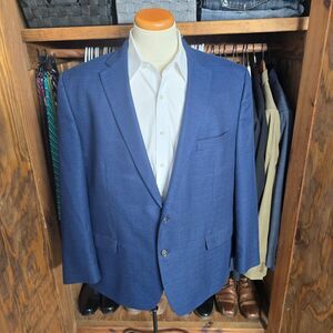 Chaps Men's Modern Fit Blue Blazer 50R